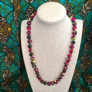 Limeberry Handmade Clay Beaded Necklace